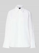 Overhemdblouse met knoopsluiting