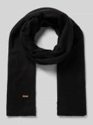 Sjaal met ribboorden, model 'Witzia'