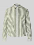 Overhemdblouse met knoopsluiting