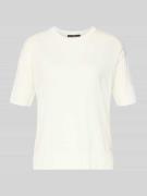 Relaxed T-shirt met logo-applicatie