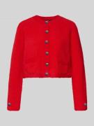 Regular fit jack in gebreide look met ronde hals