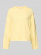 Regular fit gebreide pullover met ronde hals, model 'SIMONI'