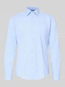 Regular fit zakelijk overhemd met combimanchetten, model 'P-JOE-K'