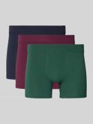 Boxershort met elastische band in een set van 3 stuks