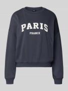 Oversized sweatshirt van katoenmix, model 'SWEAT LIFE'