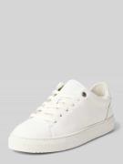 Lage sneakers van puur runderleer, model 'ALFA 1A'