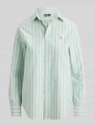 Regular fit overhemdblouse van puur katoen