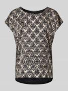 Regular fit blouseshirt met kapmouwen