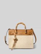 Handtas met logodetail