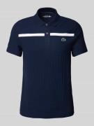 Poloshirt met labeldetail