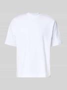 Regular fit T-shirt van puur katoen