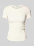 Regular fit T-shirt in kreukellook