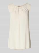 Tanktop met plooien, model 'RADIA'