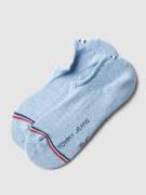 Kousenvoetjes met contraststrepen in een set van 2 paar