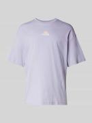 T-shirt met labelprint