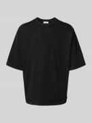 Boxy fit T-shirt en ronde hals
