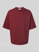 Boxy fit T-shirt en ronde hals