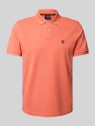 Poloshirt met labelstitching