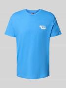 Slim fit T-shirt van puur katoen