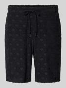 Sweatshorts met elastische band, model 'JAIDEN'