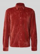 Regular fit vrijetijdsoverhemd in ribcordlook