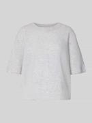 Pullover met korte mouwen van puur kasjmier, model 'Talma'