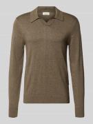 Regular fit shirt met lange mouwen van lyocellmix, model 'Bells'