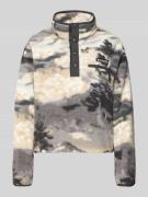 Regular fit pullover met logopatch, model 'Helvetia'