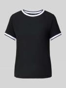 Regular fit T-shirt van viscosemix