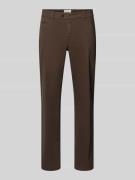 Regular fit stoffen broek met lyocell, model 'Everest'