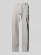 Regular fit stoffen broek met lyocell, model 'Everest'