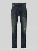 Slim fit jeans van katoenmix, model 'DELAWARE BO IMAGE'