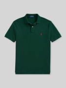 Slim fit poloshirt van puur katoen