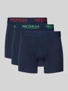 Slim fit boxershort met logodetail in een set van 3 stuks