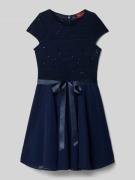 Regular fit jurk met pailletten