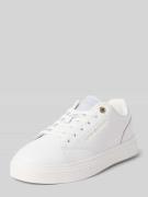 Lage sneakers van leermix