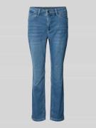 Slim fit jeans van katoenmix, model 'DREAM SUMMER'