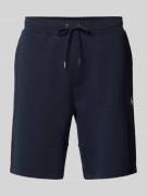 Regular fit sweatshorts van katoenmix