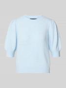 Regular fit gebreide pullover met ronde hals, model 'DOFFY'