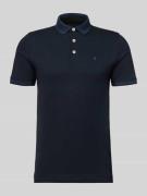 Slim fit poloshirt met viscose, model 'Paulos'