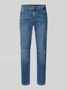 Slim fit jeans van katoenmix, model 'LOOM'