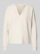 Relaxed fit sweatshirt met stretch