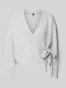 Regular fit cardigan met wol, model 'KIRA'