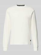 Sweatshirt met opstaande kraag