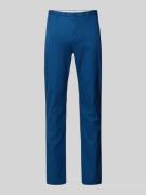 Slim fit chino van katoenmix