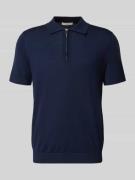 Regular fit poloshirt van zuivere wol, model 'TRAY'