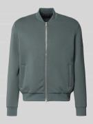 Regular fit bomberjack van katoenmix