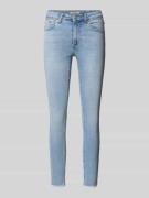 Skinny fit jeans van katoenmix, model 'BLUSH'