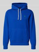 Regular fit hoodie van katoenmix