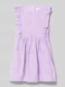 Getailleerde vrijetijdsjurk van puur katoen